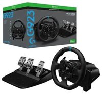CONSOLE LOGITECH G923 RACING WHEEL AND PEDALS FOR PC/XBOX/PS4/PS5/ĐEN