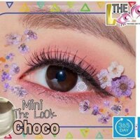 CONTACT LENS MÀU CHOCO VÀ BLACK - SIÊU TỰ NHIÊN - ÁP TRÒNG - CÓ ĐỘ