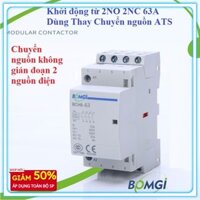 Contactor 2NC 2NO 63A 100A BOMGI - khởi động từ dùng chuyển nguồn tự động không mất điện
