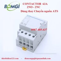 Contactor 2NO 2NC 63A BOMGI – Khởi động từ thay thế ATS Chuyển mạch không gián đoạn