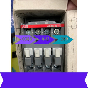 Contactor ABB AX18-30-10-80 18A 7.5kw 220V