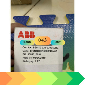 Contactor ABB AX18-30-10-80 18A 7.5kw 220V