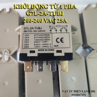 Contactor - Khởi Động Từ 1 pha G7L-2A-TUBJ 220V 25A một phase 200-240VAC máy lạnh điều hoà Tốt