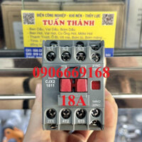 Contactor Khởi Động Từ 18A 220VAC CJX2-1811 CJX2
