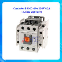 Contactor LS MC-40a 220V 40A 18.5kW 2NC+2NO