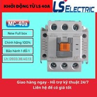 Contactor LS MC-40a 220V 40A 18.5kW 2NC+2NO