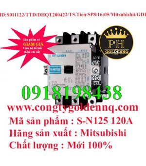 Contactor Mitsubichi S-N125 AC500V