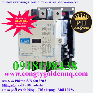 Contactor Mitsubichi S-N220 AC500V