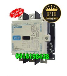 Contactor S-N180 AC500V 2NO 2NC 180A 90kW