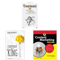 Content sách Hay Nói Thay Nước Bọt + Content Marketing For Dummies + Content Đúng Là King