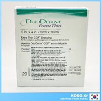 Convatec DuoDerm Extra Thin 2 x 4 trong 5 x 10 cm 5 CÁI / 20 CÁI Bộ trang điểm thủy keo kèm FREEBIES 187900