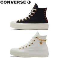 Conver * e Chuck Taylor All Star 1970s Lift Ngày lễ tình nhân giày vải thông thường cắt cao