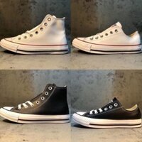 Converse All-Star cổ điển của nam giới da Giày thường ngày màu đen