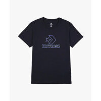 CONVERSE - Áo thun unisex cổ tròn tay ngắn Go-To Embroidered Star Chevron 027078A02-005