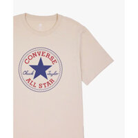 CONVERSE - Áo thun unisex cổ tròn tay ngắn Chuck Taylor All Star 025459A28-IVO