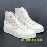 Converse chính hãng Giày thể thao nữ sang trọng toàn sao