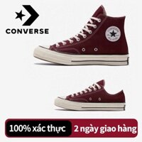 CONVERSE1970S Đồ da đàn ông, phụ nữ chiếc giày vải bạt Màu đỏ
