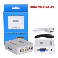 Convertor - VGA TO RCA - Bộ Chuyển VGA - AV (RCA)