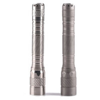 Convoy T4 519A High CRI LED Titanium Alloy EDC Flashlight Need 2*AA 2*14500 Battery 13 Groups Modes LED Linterna Hunting