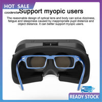 Cood 3D VR Tai Nghe Xem Phim VR Tai Nghe Mũ Bảo Hiểm Ống Kính Điện Thoại Thông Minh