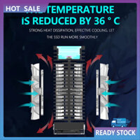 Cood Argb Sync Ssd Cooler Argb M.2 2280 Ssd Tản Nhiệt Quạt Làm Mát Với Tấm Giữ Nhiệt Cho Nvme Solid State Drive Aura Sync Phụ Kiện Pc Tương Thích