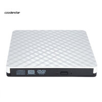 Cood USB 30 Bộ ghi ổ đĩa quang CD-ROM gắn ngoài DVD-RW VCD cho máy tính PC