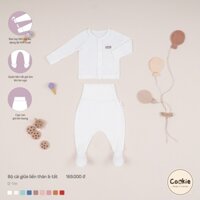 COOKIE Bộ cài giữa liền thân&tất NB