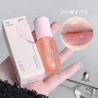 Cool Lip Gloss Water Gloss Mirror Surface Dudu Lip Dưỡng Ẩm Lớp Dưỡng Ẩm Son Dầu Son Môi Primer DR.UNYAy3.25