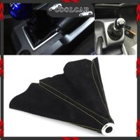 CoolCar AOWINHIT Cần Số Đa Năng Cần Gạt Bụi Boot Tem Mạc Cho Hầu Hết Các Loại Xe Phụ Kiện Nội Thất Ô Tô Da Lộn Chuyển Số Núm (A (đường màu đỏ))