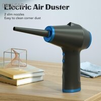 CoolCar Electric Air Duster Đèn LED di động Sạc USB Khăn lau bụi khí nén cho bàn phím Ô tô Quạt