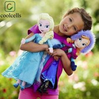 Coolcells Anna Elsa Búp bê Quà tặng sinh nhật Frozen Đồ chơi sang trọng Hoạt hình Đồ chơi búp bê Elsa
