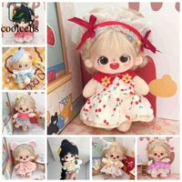 Coolcells Búp bê bông thần tượng, Búp bê Cotton mềm mại dễ thương 20cm, Đồ chơi búp bê sang trọng Bông PP nhồi bông Anime Không có thuộc tính Búp bê bé gái