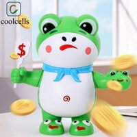 Coolcells Ếch Heo Đất, Mô Hình Chống Rơi Hình Ếch Hộp Đựng Tiền, Hộp Đựng An Toàn Nhựa Trang Trí Sưu Tập Ếch Tiết Kiệm Xe Tăng Trẻ Em / Trẻ Em