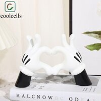 Coolcells Giá trưng bày, Kệ trang sức sáng tạo bằng nhựa, Dụng cụ sắp xếp lưu trữ Hoạt hình Dễ thương Giá đỡ trang sức tinh tế Phòng khách
