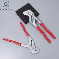 Coolcells Mỏ đại bàng, Cờ lê 7 Inch Kìm ống nước, Kẹp ép mở lớn có thể điều chỉnh Kìm khóa kênh nhanh bền Dụng cụ gia dụng