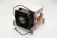 Cooler Master 2U Cooling Fan/Heatsink (Square MOUNTING) Socket-R for LGA2011 / 2011-V3 i7-5820K Haswell-E 6-Core 140W Processor