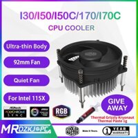 COOLER MASTER Quạt Tản Nhiệt CPU i30 / i50 / i50C / i70 / i70C / i70C ARGB 95mm Hỗ Trợ Intel LGA775, 1150, 1151, 1155, 1156, 1700 Pins