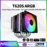 COOLER MASTER Quạt Tản Nhiệt T620S ARGB CPU HYPER 620S 6 Ống 120mm Cho Intel LGA1700 AMD AM5 AM4