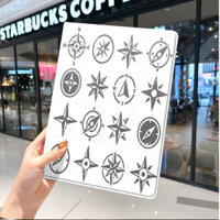 Coolicons Dành cho ốp lưng ipad Air / mini5 / 6 / 7 9.7in / 10.5in / Pro (2017) trong suốt 6th 7th 8th 9th 10th 5th 2020 Kiến trúc đọc X- (894) -1