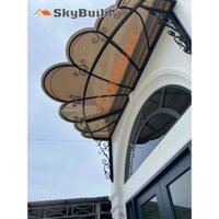 Coolmax 2,4ly - tấm poly đặc - tấm nhựa trong suốt - tấm lợp lấy sáng cao cấp