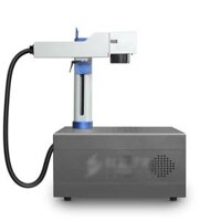 Cooltech 20w elf xoay máy đánh dấu laser sợi thông minh 30w kim loại radium khắc máy mã hóa từ máy cắt laser cat laser kim loai Máy cắt laser
