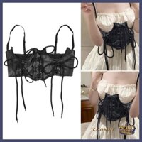 Coonn Flat Belly Reducive Shapewear Thời Trang Đường Phố Eo Huấn Luyện Màu Tối Cô Gái Phong Cách