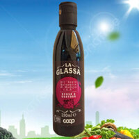COOP ++ Chai 250ml ++ SỐT KEM GIẤM Ý GLAZE MODENA BALSAMIC Densa & Gutosa Aceto Balsamico