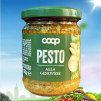 COOP ++ Lọ Alla Genovese 190g ++ SỐT PESTO LÁ HÚNG QUẾ / Ý / Basil Pesto Sauce