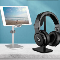 Cooskin Universal Multifunctional Aluminum Alloy Desktop Phone Tablet Earbuds Holder Stand for iPhone for ipad below 11