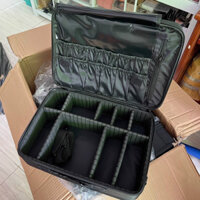 cốp da đựng đồ make màu đen