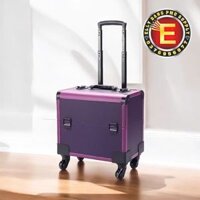 Cốp Da Vali Kéo Có Bánh Xe Đựng Dụng Cụ Xăm