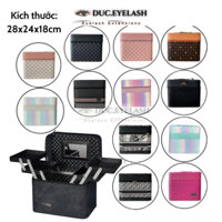 Cốp đựng đồ nối mi, nail, đồ trang điểm, phun xăm, makeup(Kt: 18x24x28cm)-dụng cụ nối mi Đức Eyelash