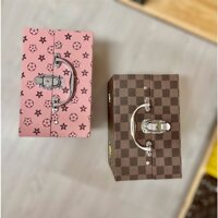 Cốp đựng đồ trang điểm cá nhân HAMACA LS25, hộp đựng đồ makeup size nhỏ LINHSHOPvn