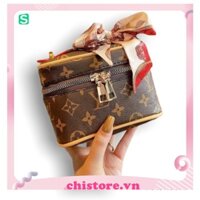 Cốp LV mini hộp nhỏ xinh không vừa điện thoại, Túi xách đi chơi Tết cho mẹ và bé